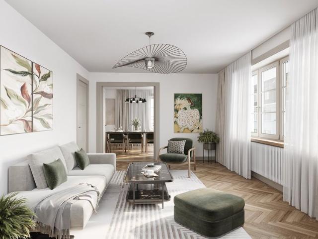 4.5 Zimmer, 95 m², 2. Stock