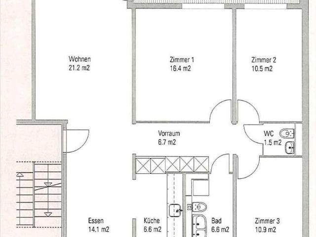 4.5 Zimmer, 97 m², EG