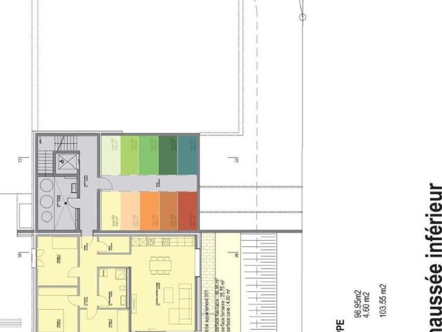 4.5 Zimmer, 99 m², Untergeschoss