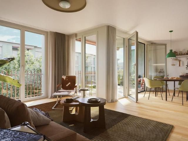 4.5 Zimmer, 90 m², 2. Stock
