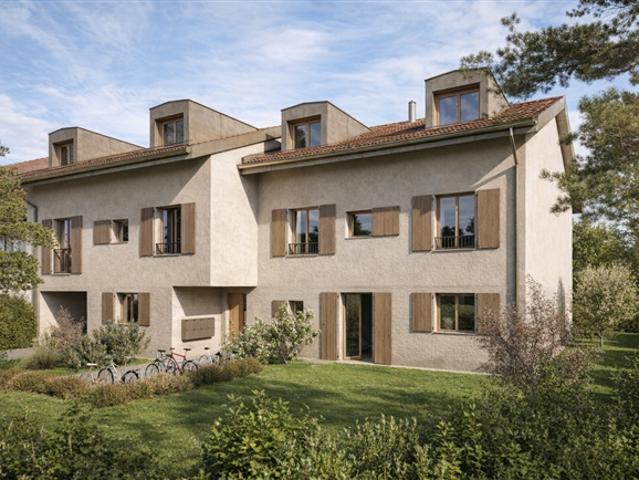 4P Wohnung im 2. Stock in der Promotion 11, Route des Jurêts in Choulex