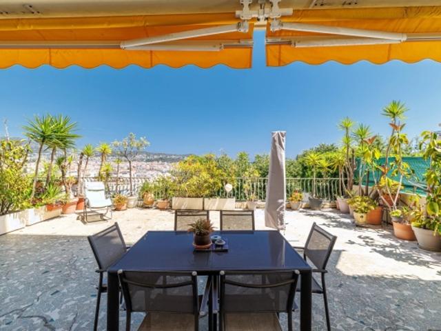 4P NICE BAUMETTES TERRASSE VUE DEGAGEE