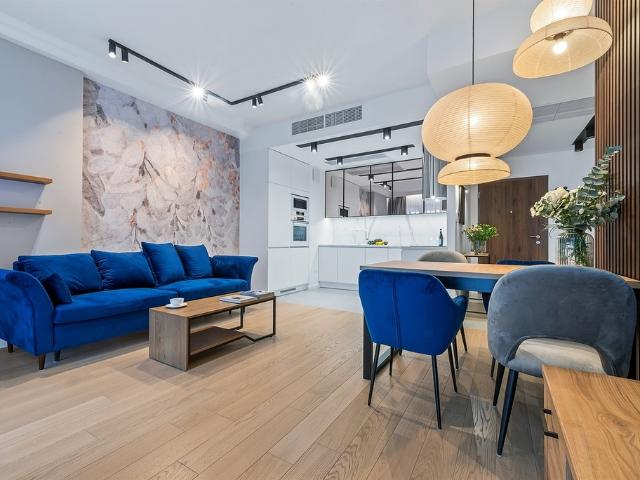 53m2, 25. piętro, widok na Warszawę, Wola Villa Mia