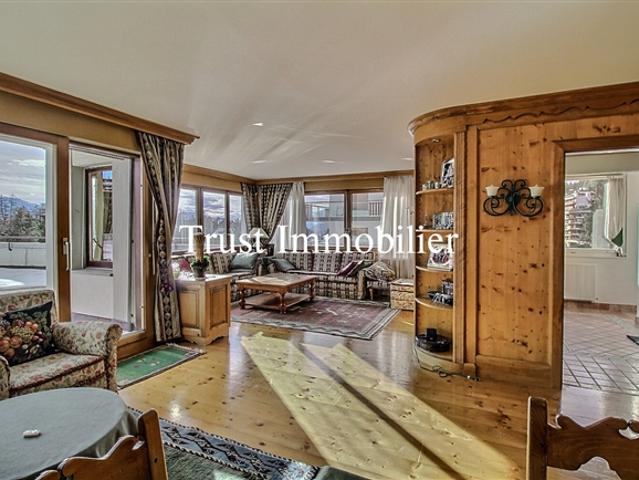 5009. Zentrum von Crans. 5,5 Zimmer Wohnung