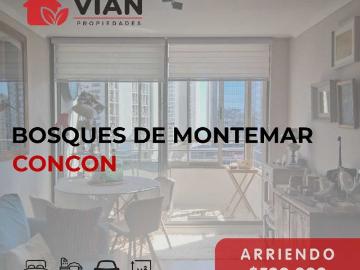 $ 500.000 Departamento en Arriendo en Concón 1 dormitorio 1 baño / Kutt Property
