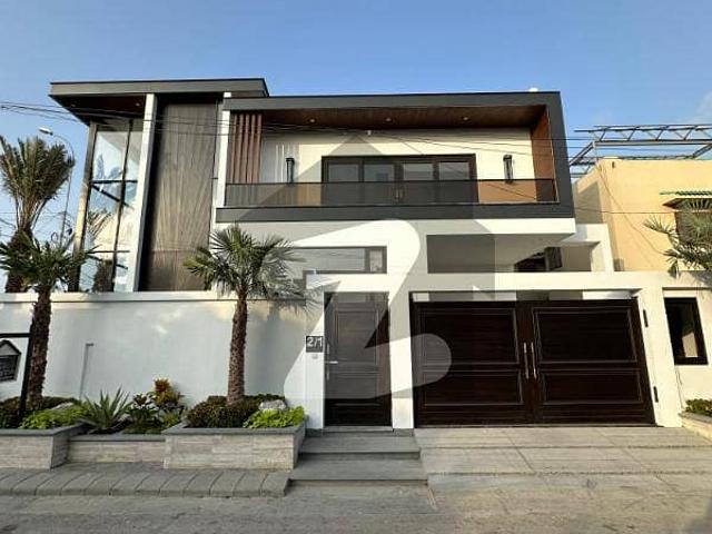 500 Square Yards Luxurious Semi Furnished Corner House For Sale DHA Phase 8, Karachi