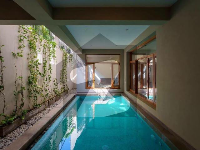 500 sq yard brand new bungalow 2+4 bedroom with basemnet swimming pool semi furnished bungalow west open top of the line house also much more option available DHA Phase 8