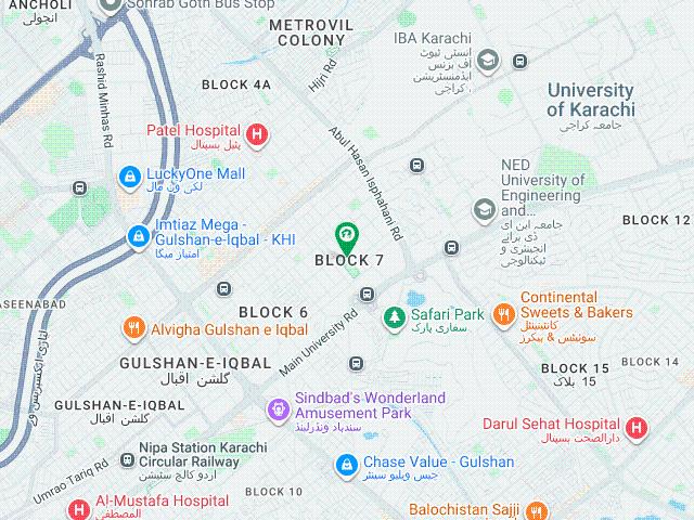 500 sq yard ground 3 bed dd block 7 gulshan iqbal