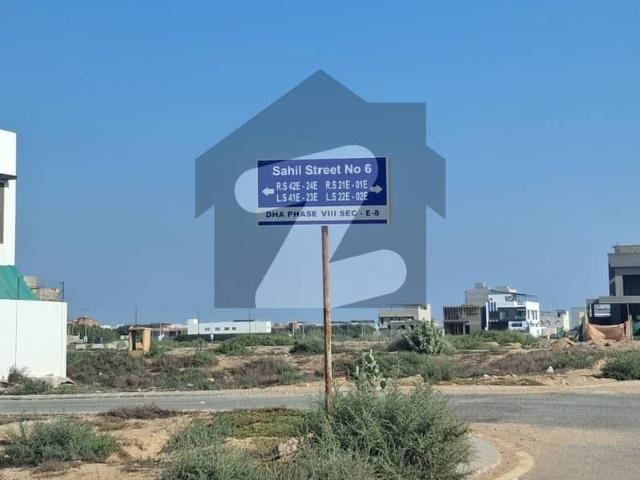 500 Sq Yards 3 Side Corner Plot for Sale in DHA Phase 8 Extension Prime Location