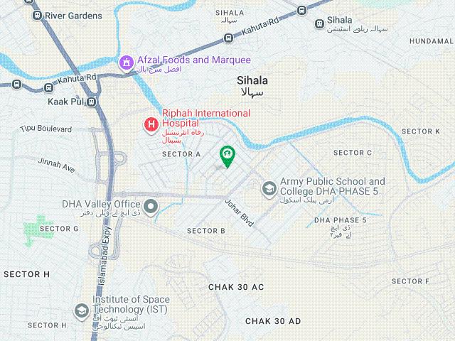500 Sq Yards Plot For Sale In SECTOR B DHA Phase 5 Islamabad, | Near Expressway