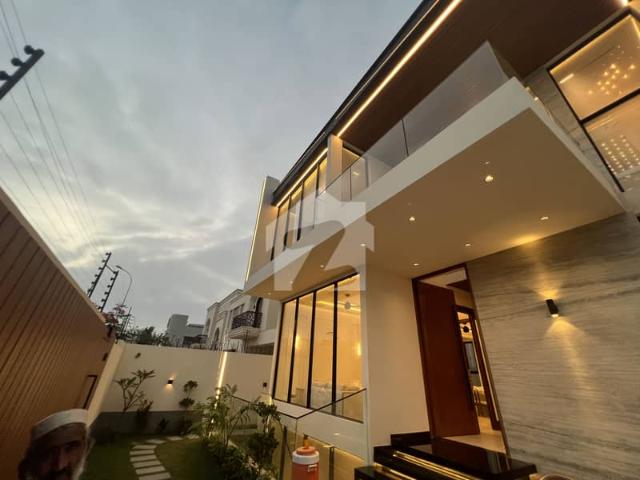 500 yards Brand New Bungalow Pool Basement Jacuzzi Semi Furnished Available for sale