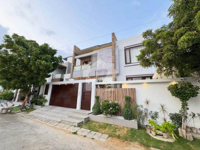 500 Yards Brand New Bungalow Semi Furnished Available For Sale