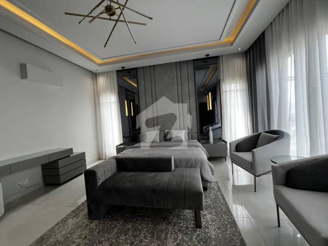 500 Yards Designer Brand New Semi Furnished With Pool Basement Available For Tasteful Buyers