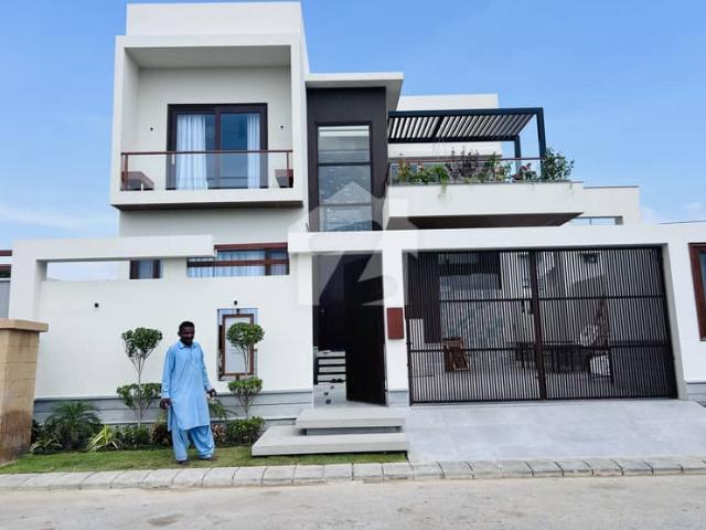 500 Yards Ultra Modren Brand New Designer Bungalow Is Available For Sale