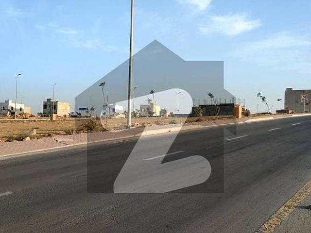 500sq yd Plot at Top Heighted Location of Precicnt 27A at Investor Rates Near Golf and Jinnah Avenue