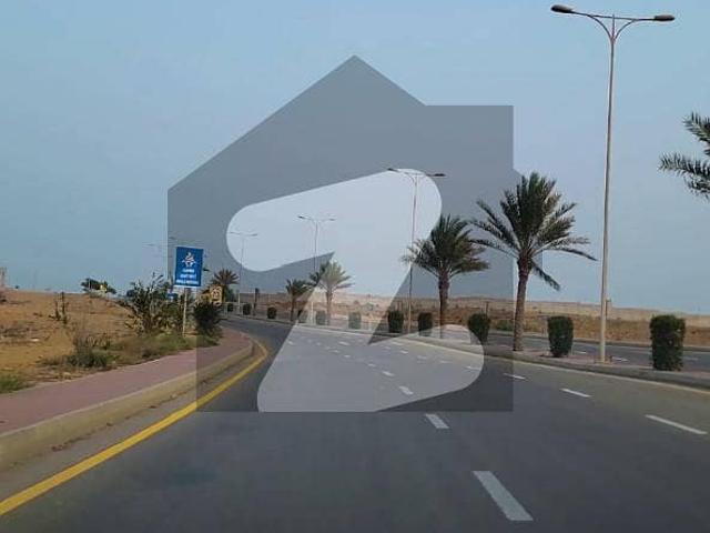 500sq yd Plot FOR SALE, at Main Jinnah Avenue, Facing ALI VILLA and Theme Park at Bahria Town Karachi Prime Location