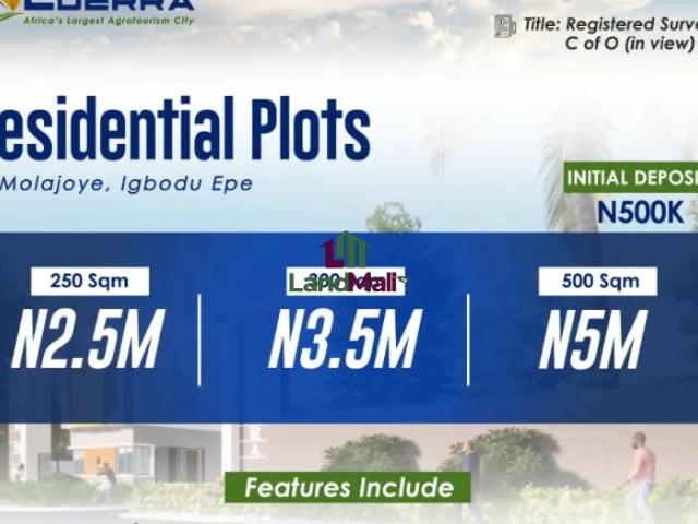 500sqm Land in Molajoye, Epe Lagos