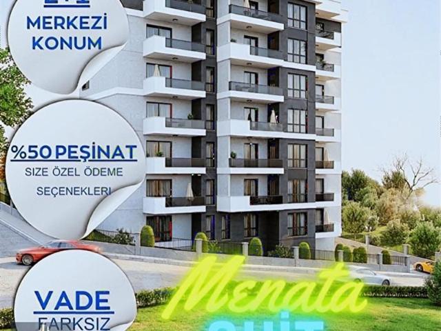 %50 PEŞİNAT İLE VADE FARKSIZ GÖKDELENLER BÖLGESİNDE MENATA SUİT