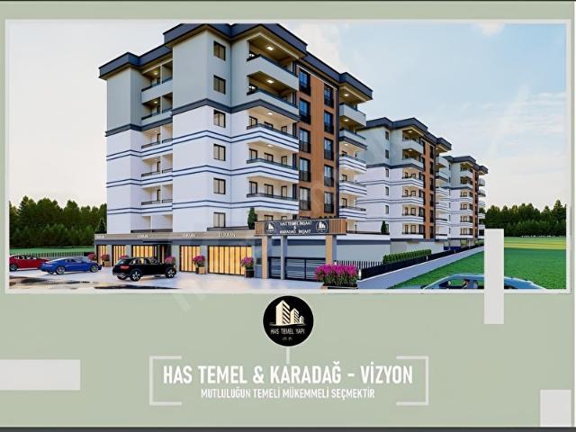 %50 PEŞİNATLI, FAİZSİZ, VADE FARKSIZ, ULUDAĞ MANZARALI 3+1 DAİRE