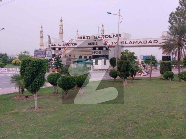 50x90 Main Double Road Corner plot for sale in B 17 E block