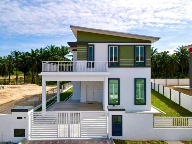 50x100sqft Gated Guarded 2 Storey Bungalow BJB Height Mydin Jasin