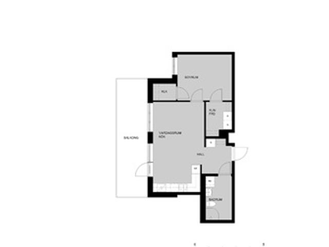51 m2 lägenhet på Patentgatan, Västerås, Västmanland