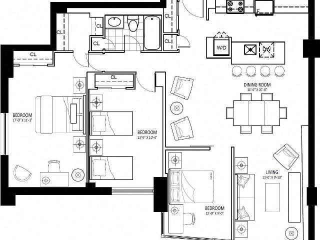 5220 Lakeshore 3 Bedroom Apartment for Rent at 5220 Lakeshore Rd, Burlington, ON L7L 1C6 Elizabeth Gardens