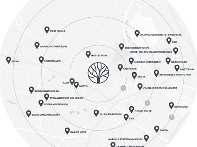 52 m2 lejlighed på Vintervej, Aarhus V, Aarhus