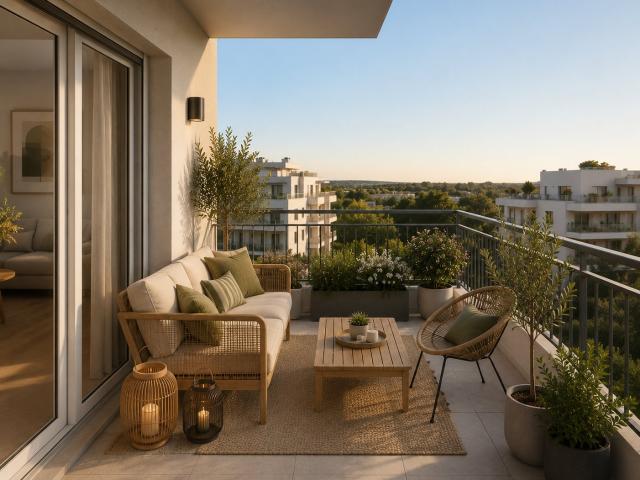 52 m² DE LUMIÈRE ET UNE BELLE TERRASSE POUR PROFITER DE CHAQUE SAISON 2 pièces, 53 m²