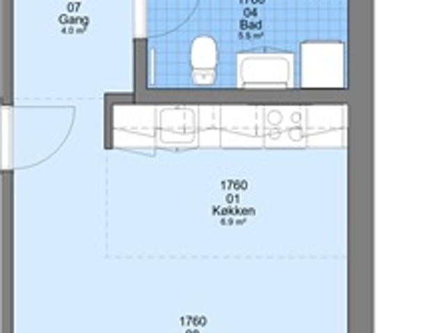 57 m2 lejlighed i Esbjerg Ø