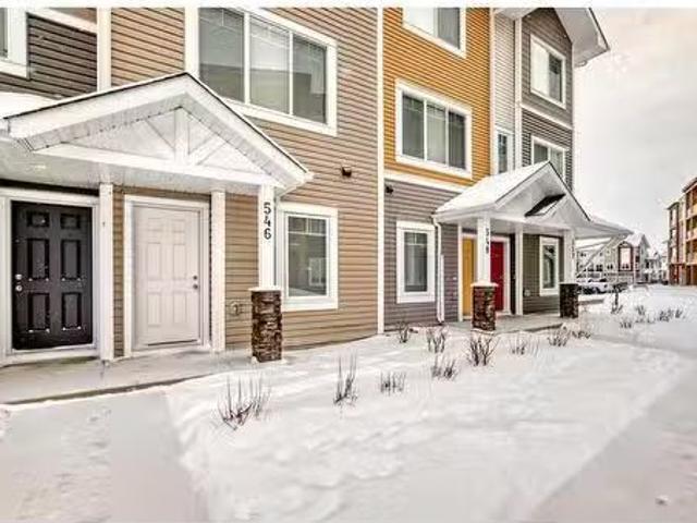 546 Canals Crossing Sw, Airdrie, AB, T4B 4L3 townhouse for s.