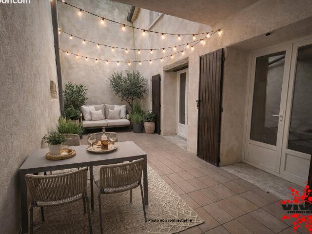 54m², 3 pièces en location à Cruzy 595 € par mois
