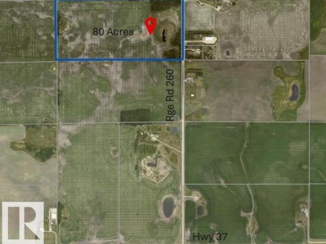 55020 Rr 260, Rural Sturgeon County, AB, T8T 0W5 vacant land for sale | Listing ID E4497 | Royal LePage