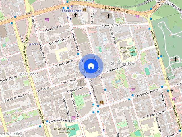 555 Sherbourne St 1 Bedroom Large