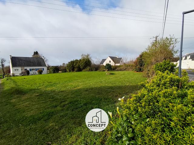 #D558 A VENDRE Terrain à bâtir 620 m2 Melgven