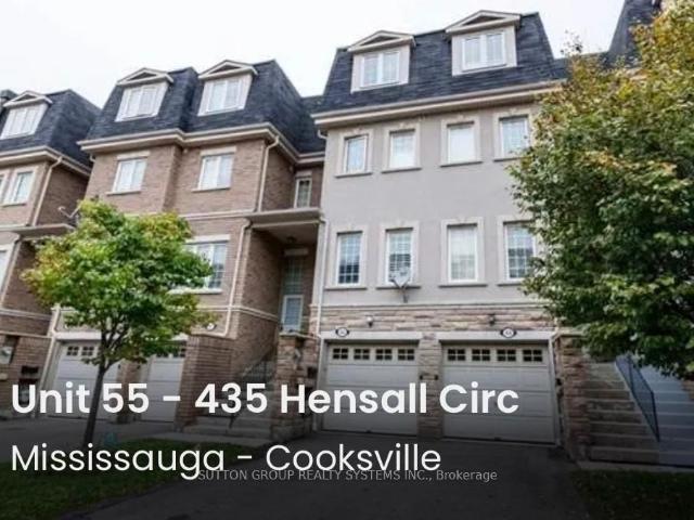 55 435 Hensall Circle, Mississauga | 3Beds/3Bath, Townhouse, $788,888 | Condos. Ca