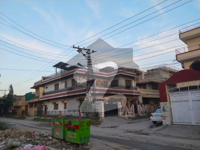 55x35 Corner Double Storey House On Main IJP Road Front Prime Khayaban Location Khayaban e Sir Syed