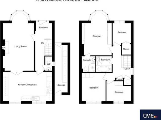 560,000 | 74 Oak Glade, Blessington Road, Naas, Kildare CME Naas 5012 MyHome. Ie Residential