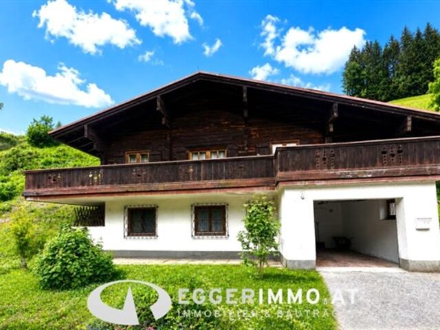5752 Viehhofen die GELEGENHEIT! uriges Landhaus mit viel Potential und Zweitwohnsitzwidmung, 910m² Grundstück ! Weitblick, Garage, Terrasse
