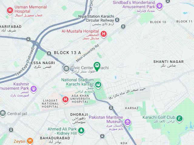 585 Square Yards Residential Plot For Sale In Gulshan E Iqbal Block 17