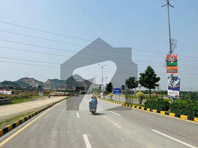 5 marla main double road plot for sale b block faisal hills