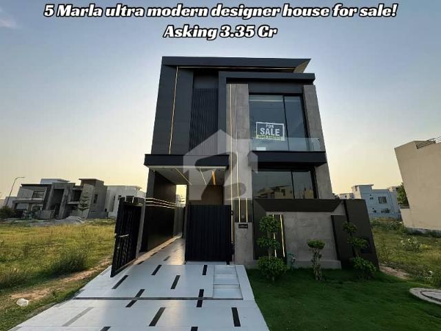 5 Marla OutClass Modern House Available For SALE IN DHA Phase 6