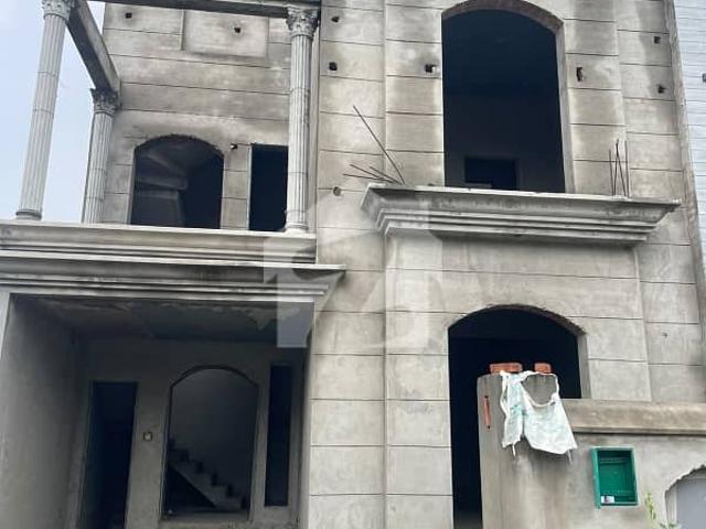 5 Marla A+ Category Grey Structure House For Sale