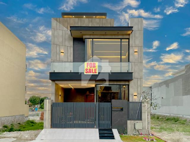 5 Marla Brand New Ultra Luxury Premium Location House For Sale in Lake City Sector M 6 Mosque & Mall View