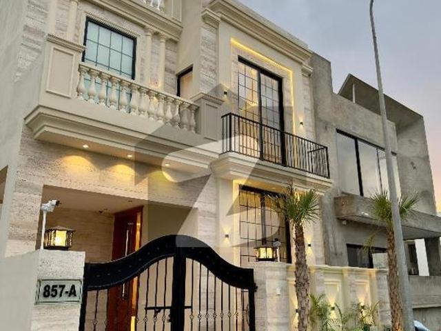 5 Marla Brand New Ultra Modern Design House For Sale At Prime Location In DHA 9 Town
