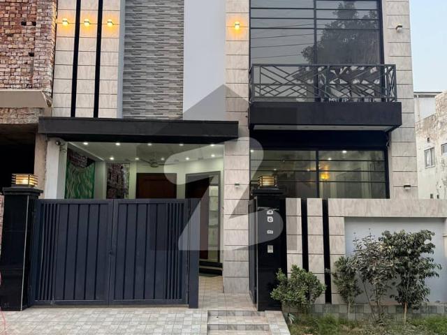5 marla brand new ultra modern design house for sale in dha rahber