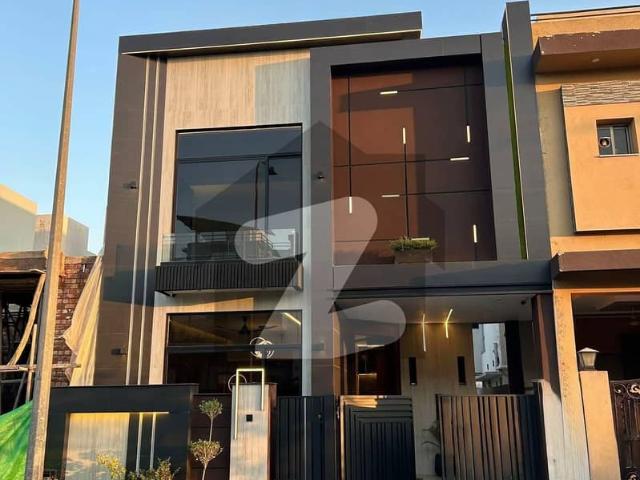 5 marla brand new ultra modern design house for sale in dha rahber