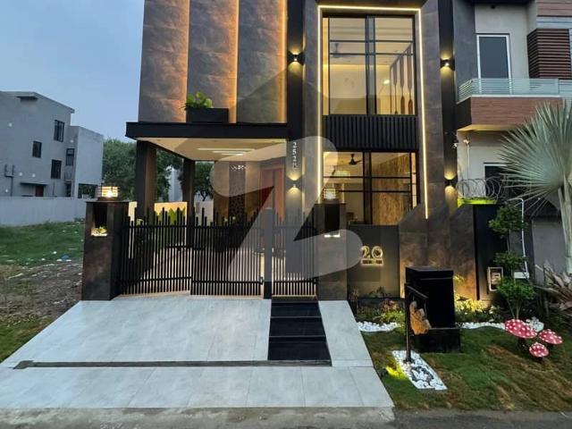 5 marla brand new ultra modern design house for sale in dha rahber