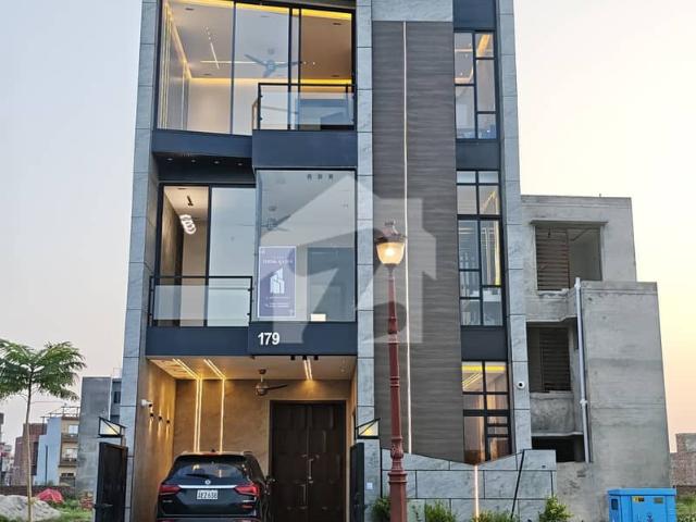 5 Marla Brand New Ultra Modern Triple Story House for Sale Lake City