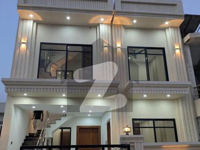 5 marla brand new double unit house for sale F block B17 MPCHS Block F